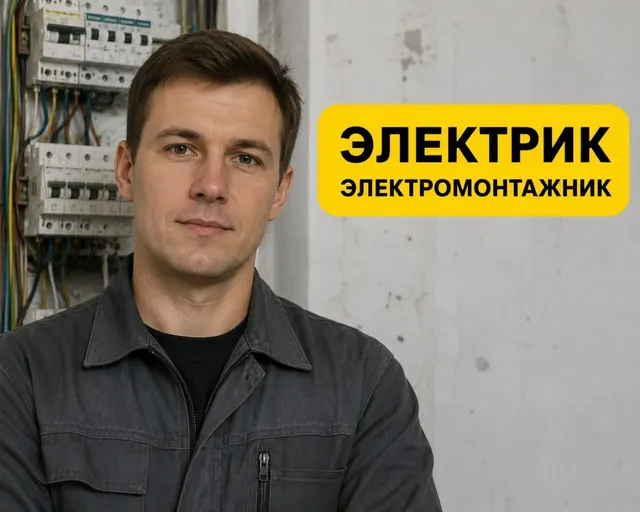 Электрик. Установка розеток. Замена электрики