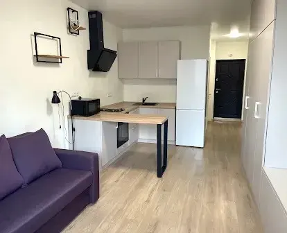 Студия, 24 м², 2/5 эт., Студия с балконом